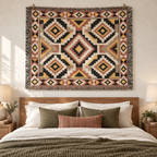 Southwestern Geometric Woven Blanket