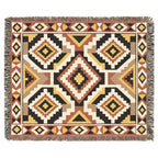 Southwestern Geometric Woven Blanket